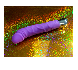 Slimline G Vibrator Waterproof 8.25 Inches Purple 