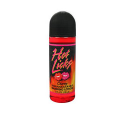 Hot Licks Lickable Warming Lotion Cherry 4 Ounce