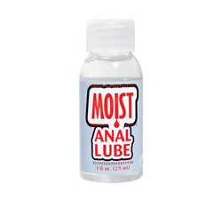 Moist Water Based Anal Lube 1 Ounce
