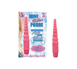 Mini Vibro Probe Waterproof 4.5 Inch Pink