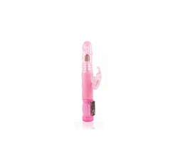  Butterfly Stroker Mini with Thrusting Rotating Shaft-Pink 