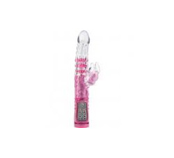  Glitter Glam The Bunny Vibrator Waterproof Pink 