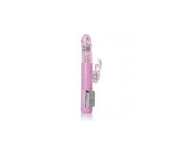   Petite Thrusting Jack Rabbit Vibrator - Pink  