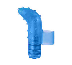 Finger Fun Massager Waterproof Blue